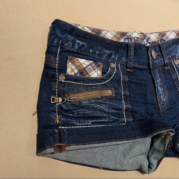 Guess Denim Shorts - Picture 2 of 3